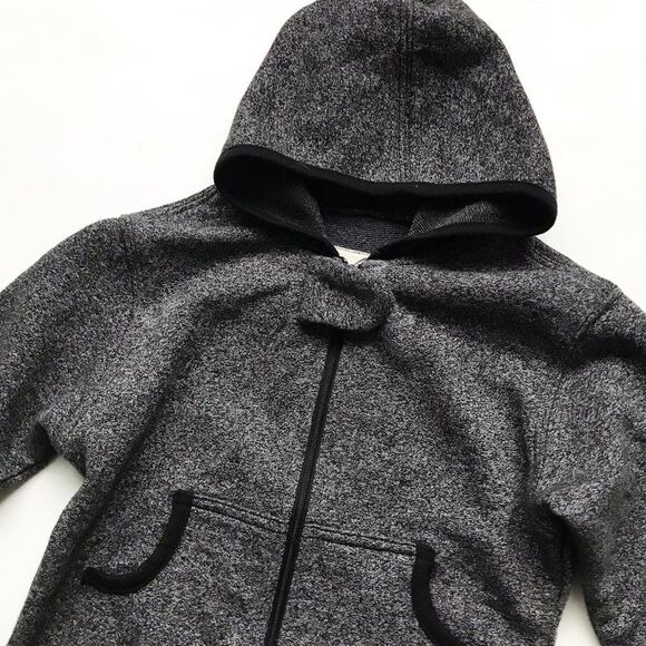 Polar Piece gray hooded jumpsuit EUC L(12-18 months) - Picture 2 of 5